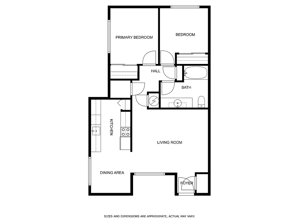 Floor plan 2X15
