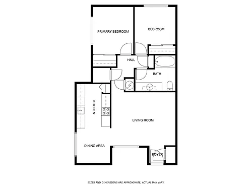 Floor plan 2X15