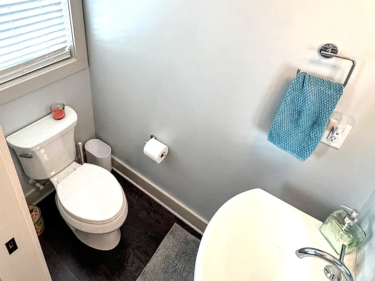 Half bath on main living floor