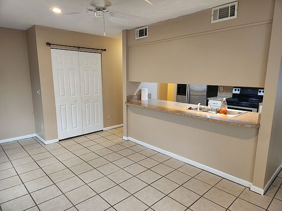 Kitchen from dining area