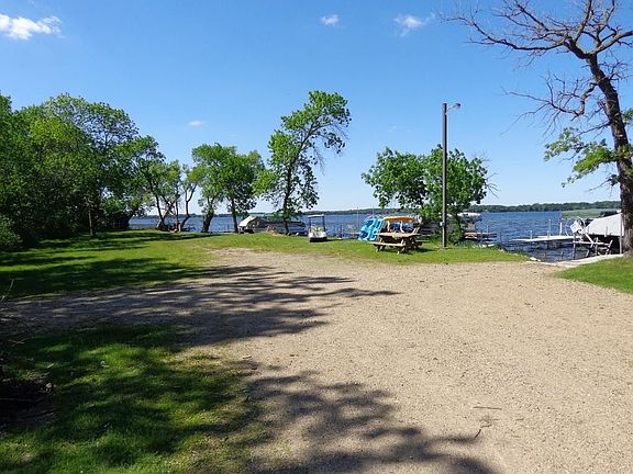 Boat landing and shoreline