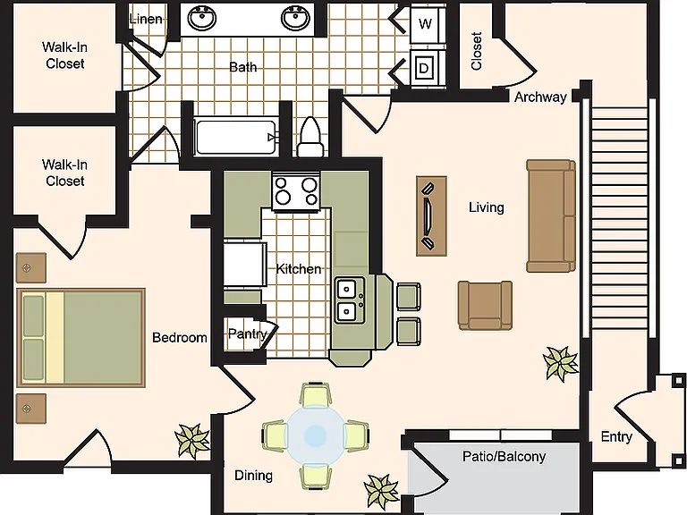 B | 1x1 | 839 sq ft B | 1x1 | 839 sq ft