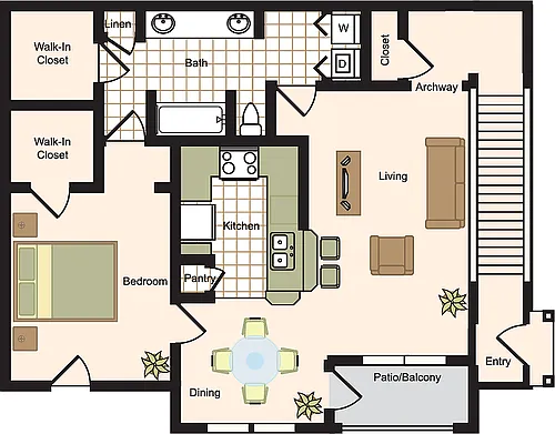 Floor plan B