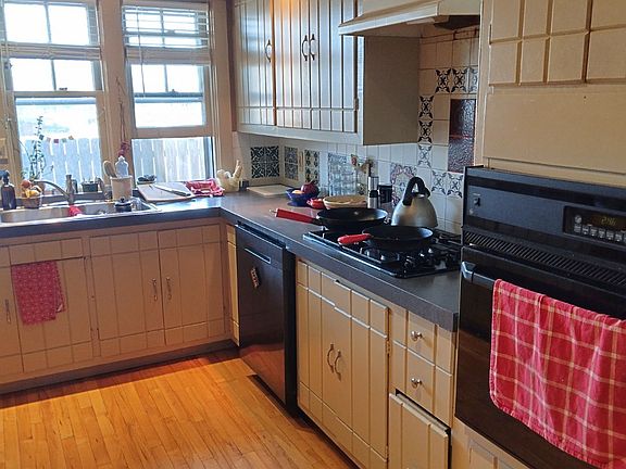 Fully stocked kitchen