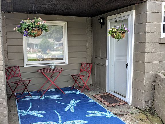 Lower level entrance/patio