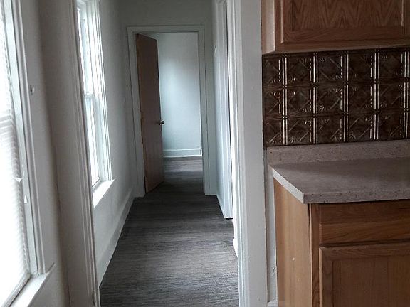 Hallway leading to two bedrooms