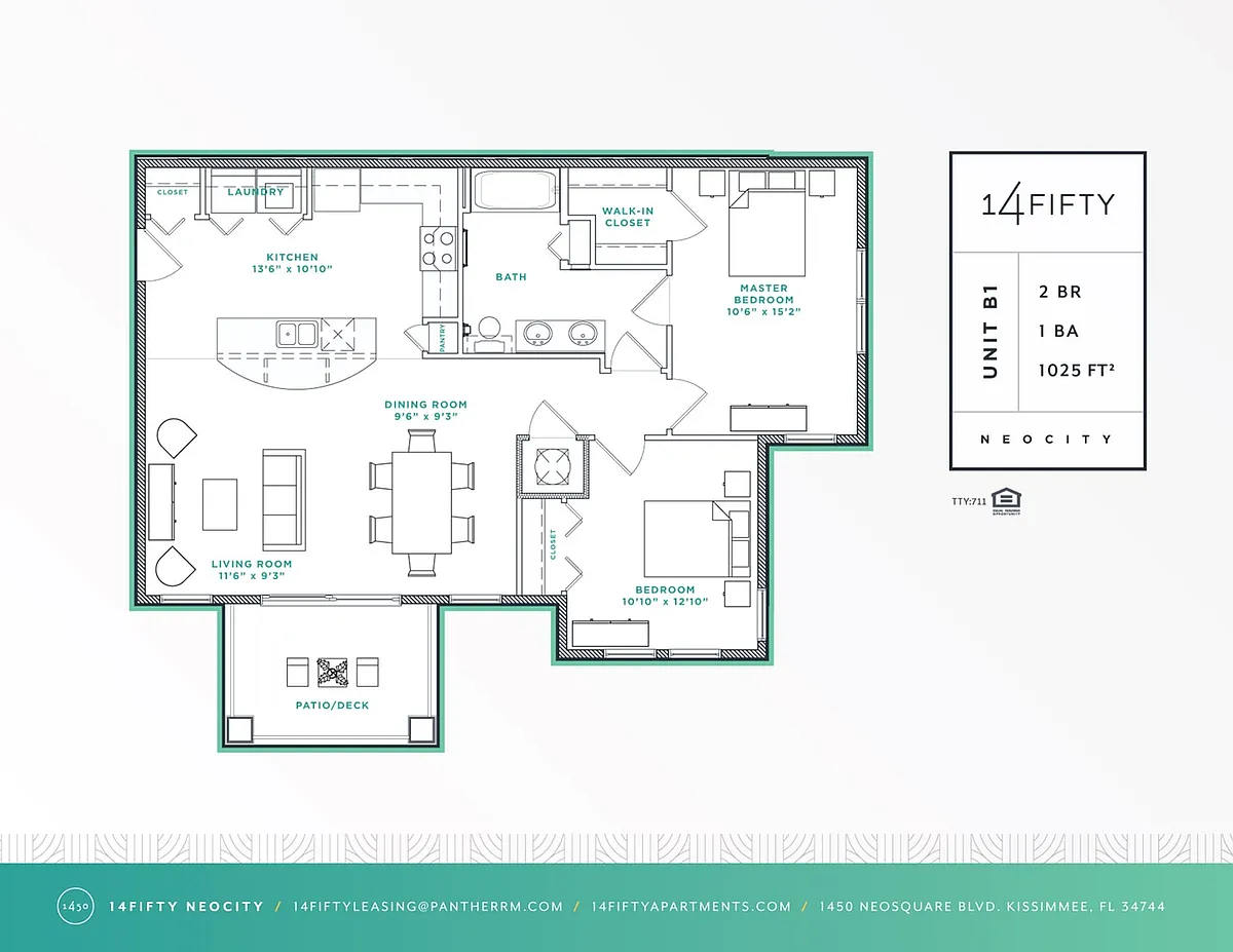 Floor plan B1