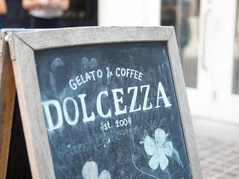 Sometimes choosing between coffee or gelato is too difficult, so stop by Dolcezza where you can have both
