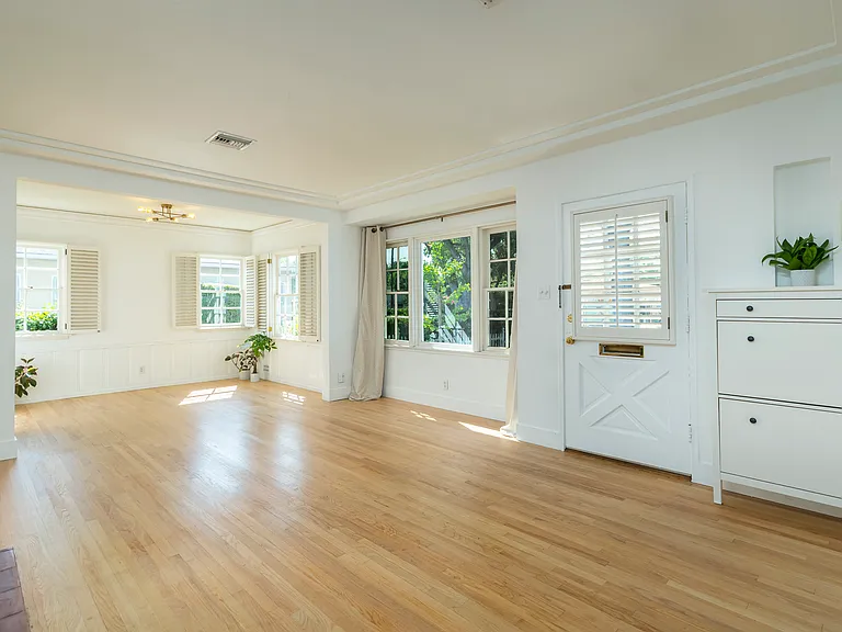 Living room and main entrance