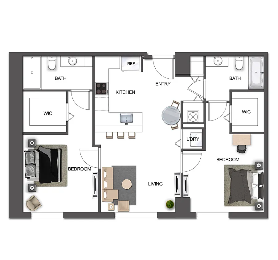 Floor plan B6