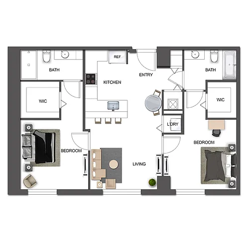 Floor plan B6