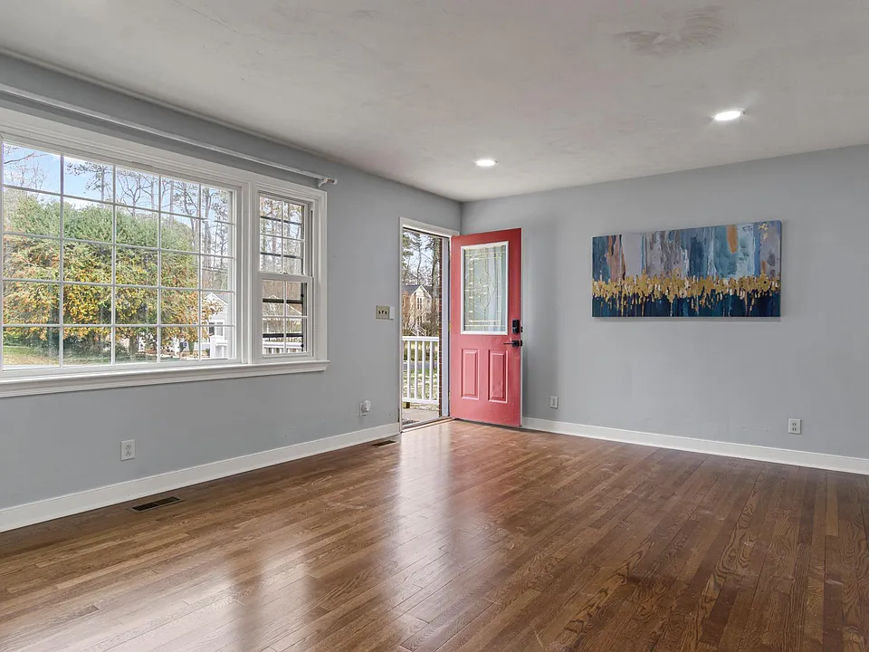 Family Room with large picture window