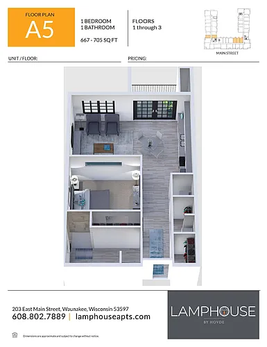 Floor plan A5
