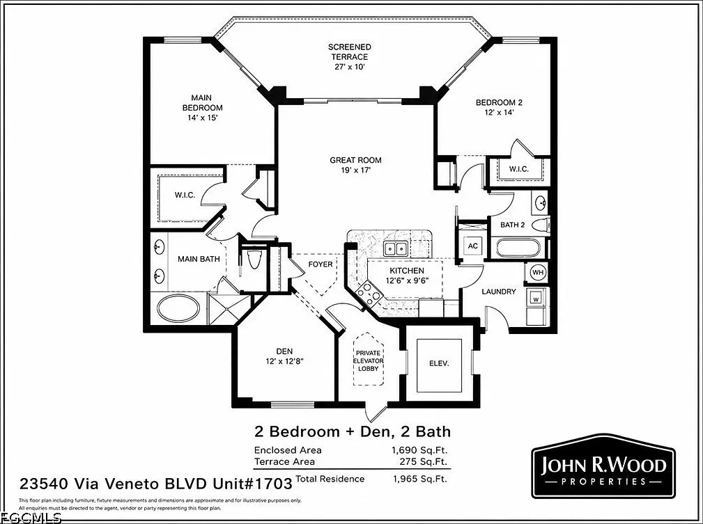 2 bed, 2.0 bath, 1690 sqft, $8,000 — Photo 2