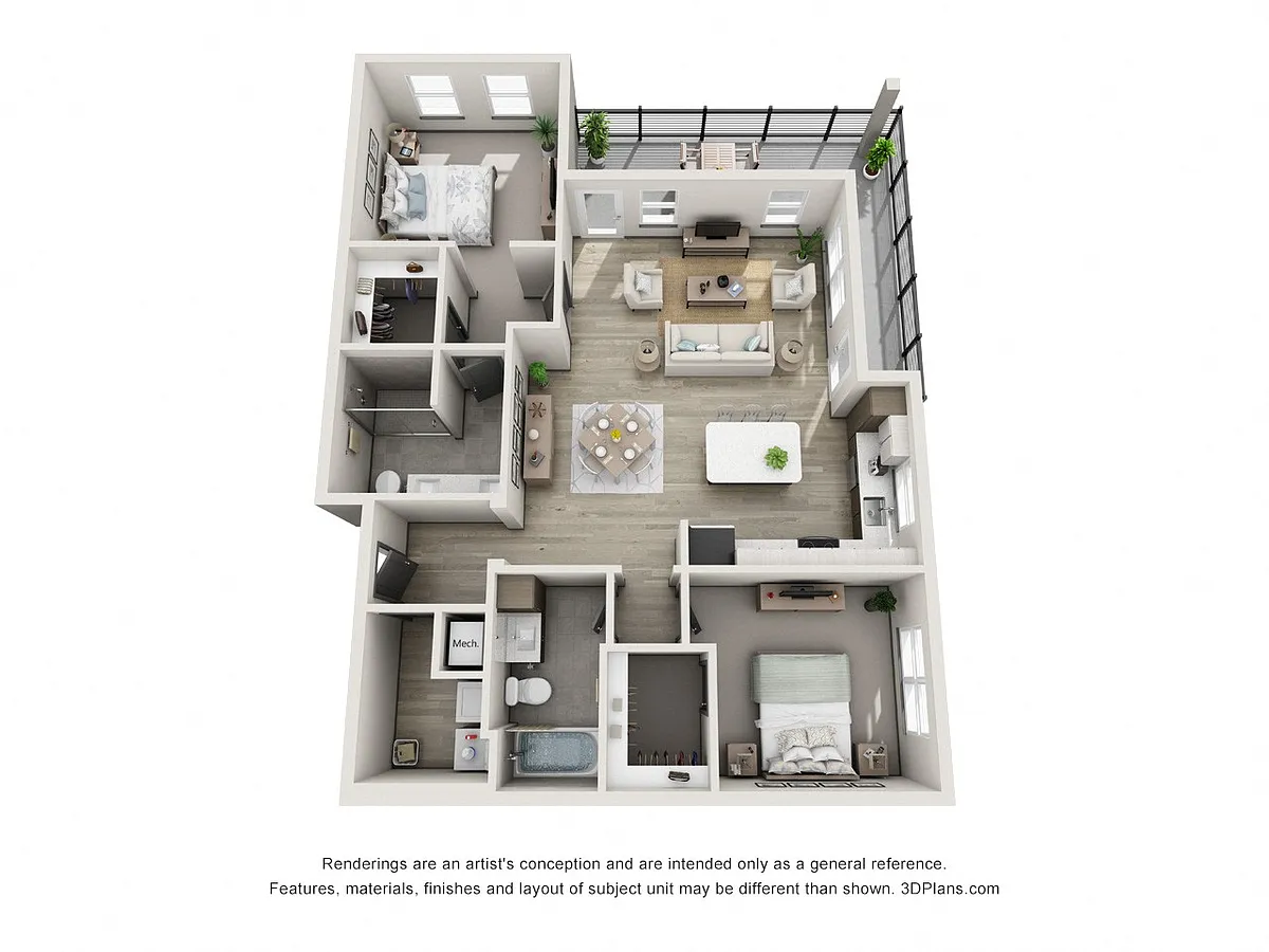 Floor plan B2