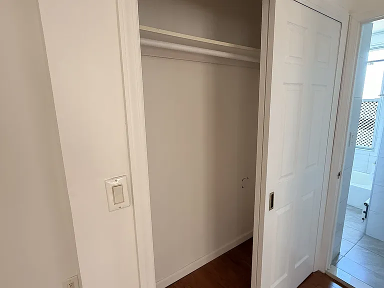 Living room closet