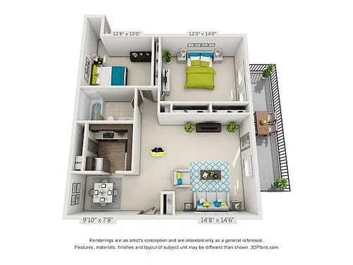 Floor plan TIMELESS Beech