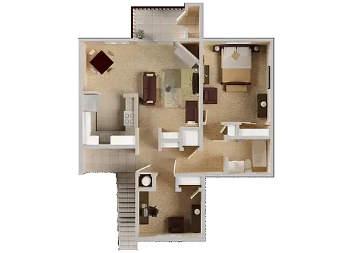 Floor plan Merlot