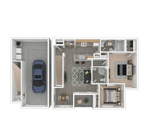 Floor plan St. John (Gold)