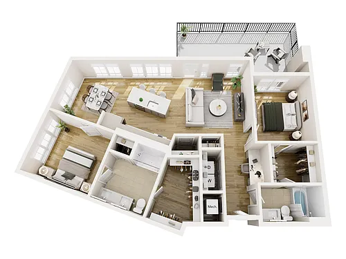 Floor plan B8