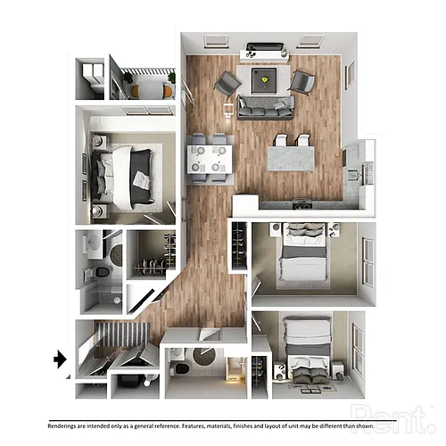 Floor plan Washington
