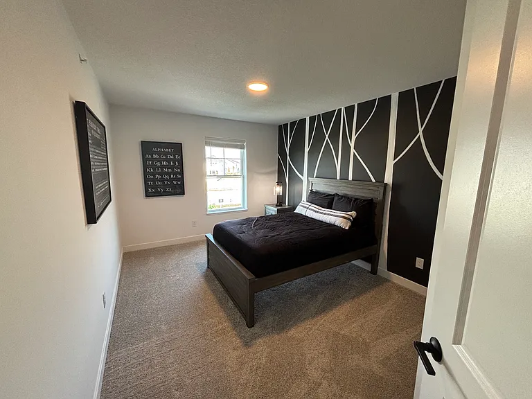 Bedroom - Model-home photos shown. Actual home may differ in finishes and upgrades.
