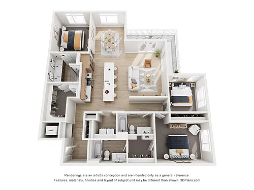 Floor plan C1
