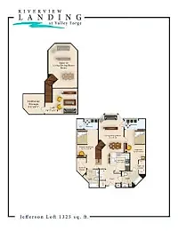 Floor plan Jefferson Loft