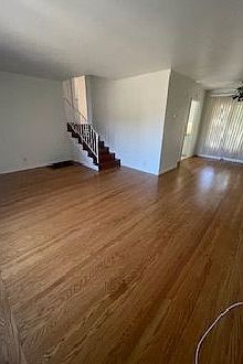 Living room and dining area