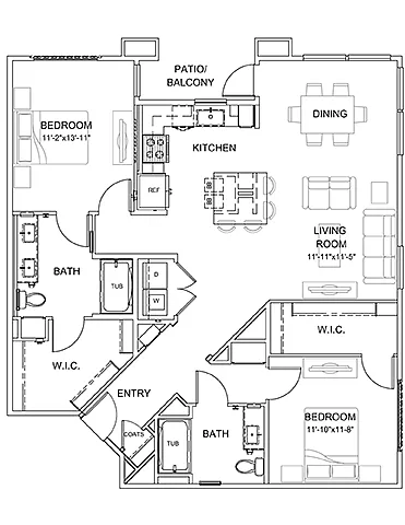 Floor plan B4