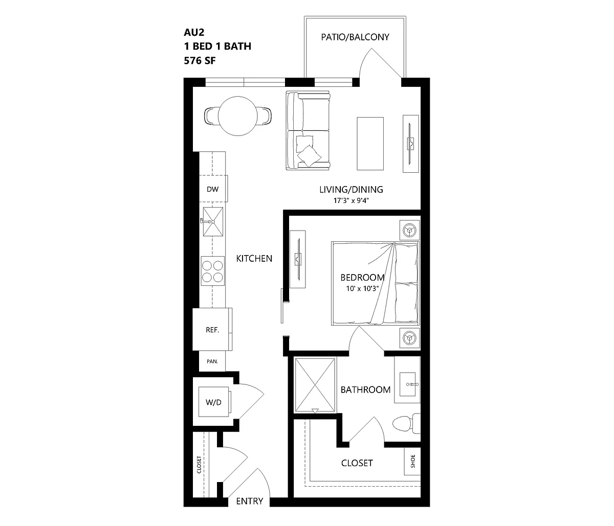 Floor plan AU2