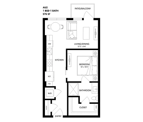 Floor plan AU2