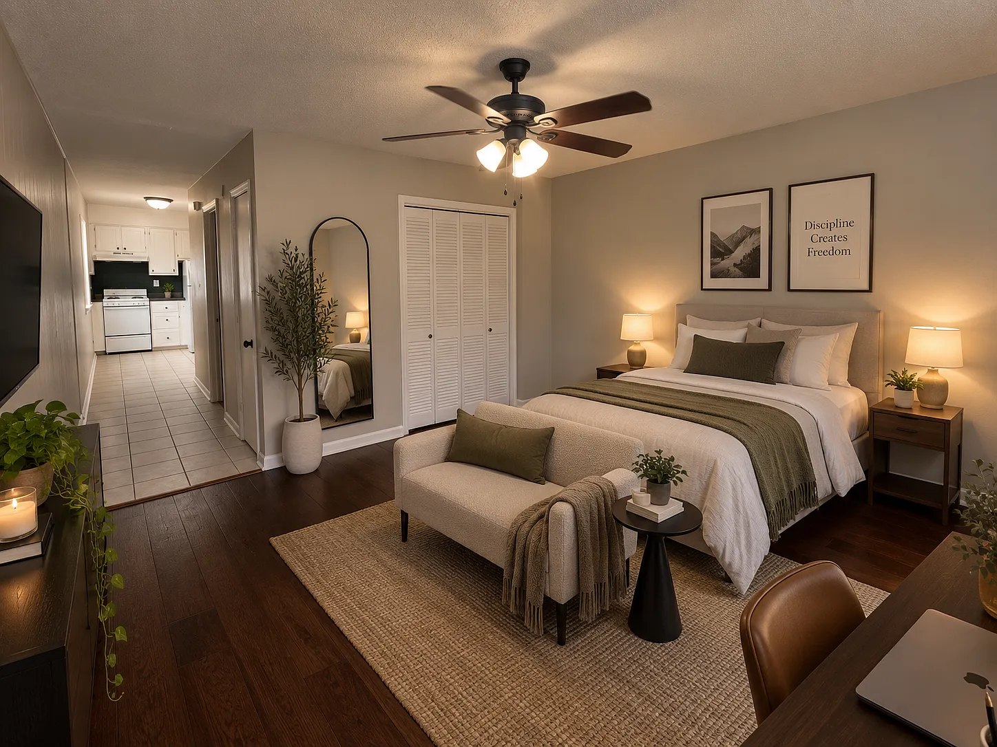 Studio, 625 sqft, $725 — Photo 3