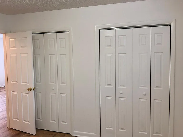 Master Bedroom with double closets