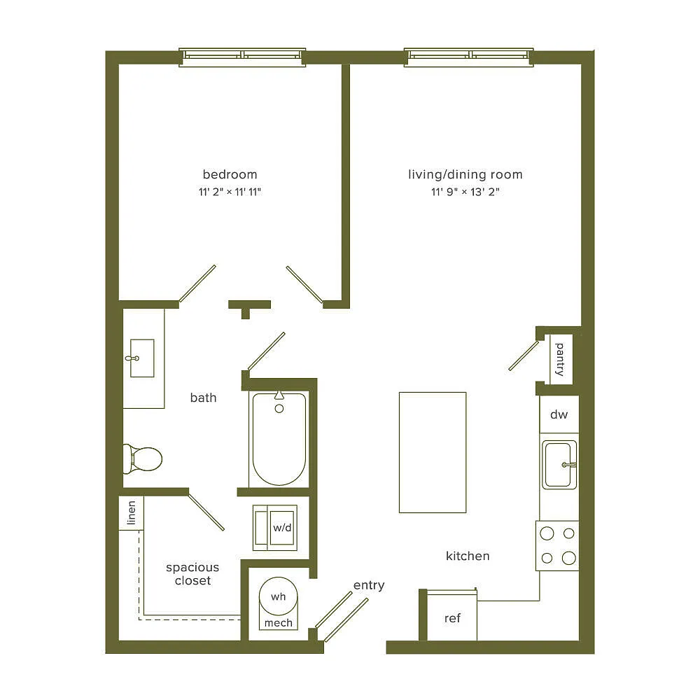 Floor plan A11