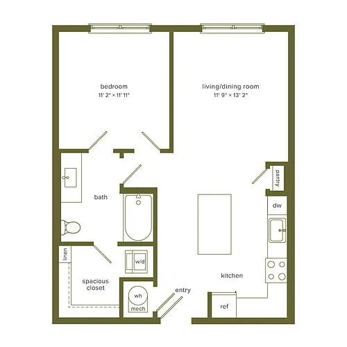 Floor plan A11