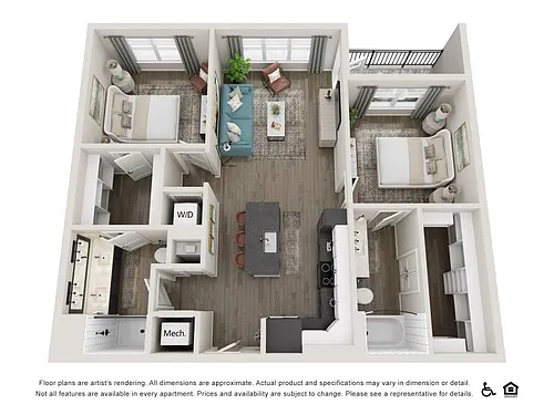 Floor plan B1A