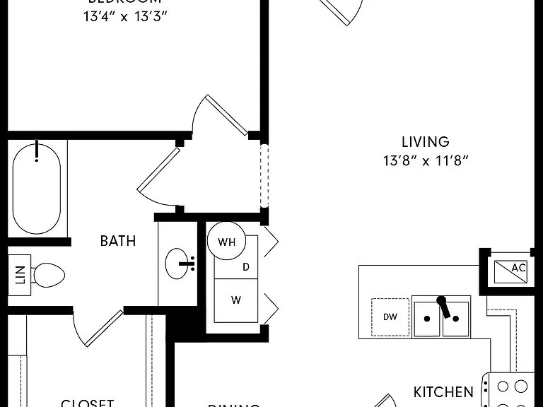 A2 floor plan Axis Kessler Park
