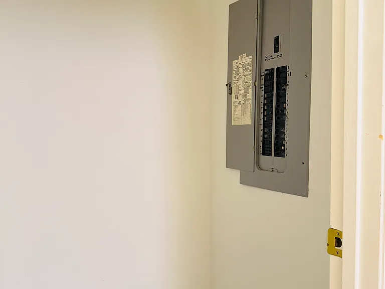 Secure, dedicated electrical utility room.