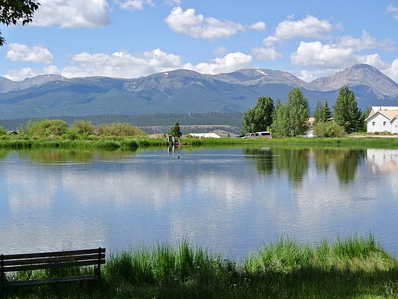 View from the deck of cabin 