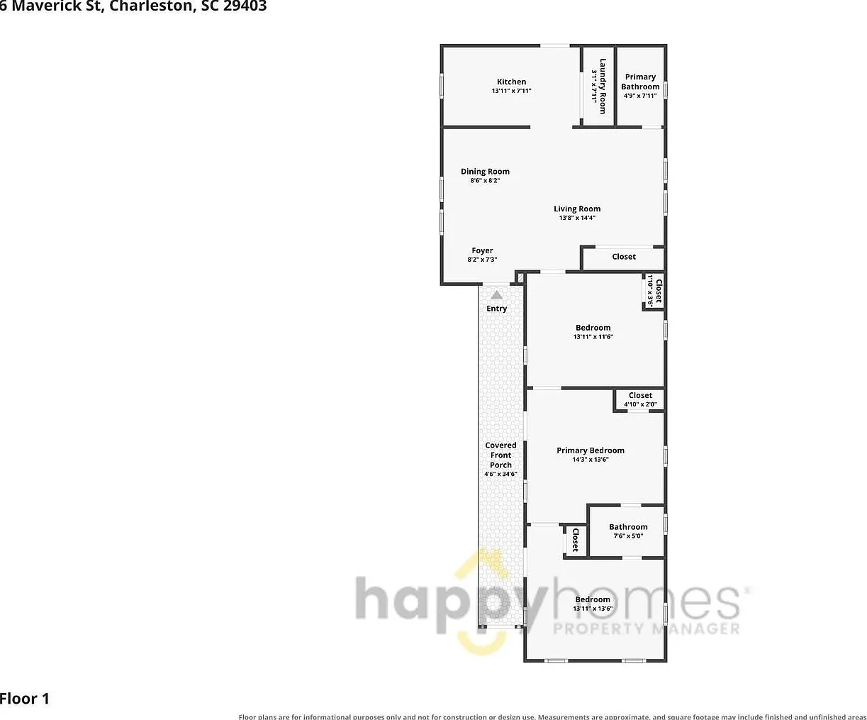 Amazing 3/2 located downtown off King Street — Photo 3