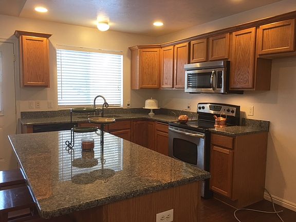 Updated kitchen with granite