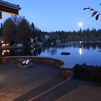View from patio.