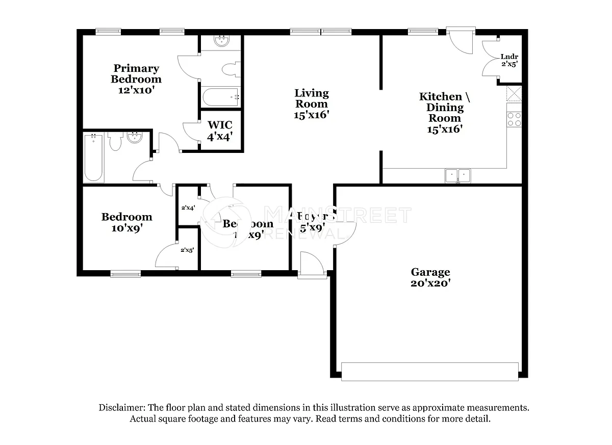 Floor Plan - 8345 Willow Dr