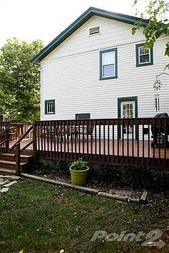 Previous owner had plans to build an addition on so before he built the deck he planned ahead and had the leg work done.