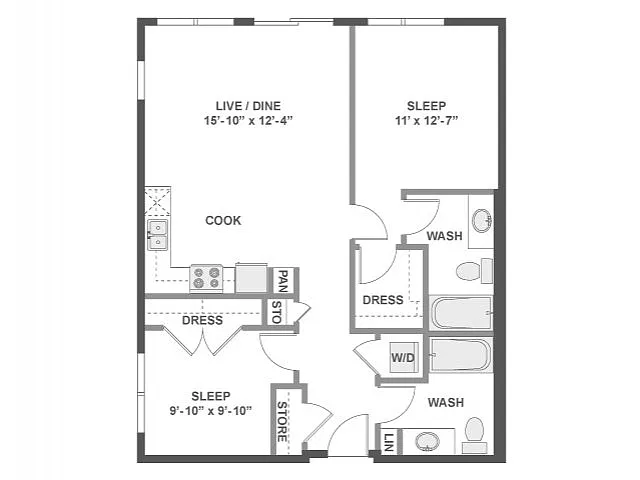 Floor plan C3