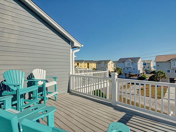 Home has wonderful outdoor spaces-ocean views from upper and lower decks.