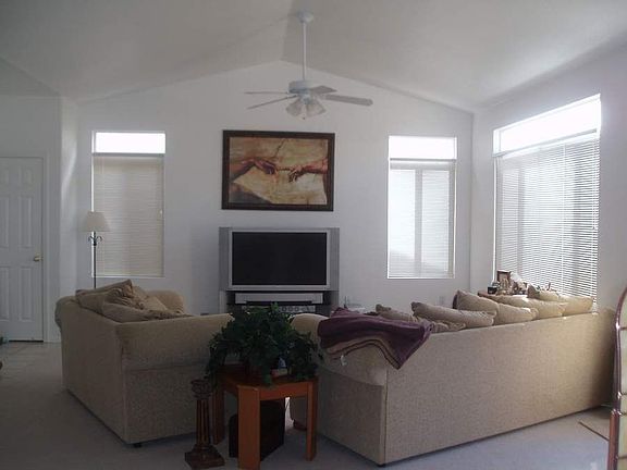 Back view of living room