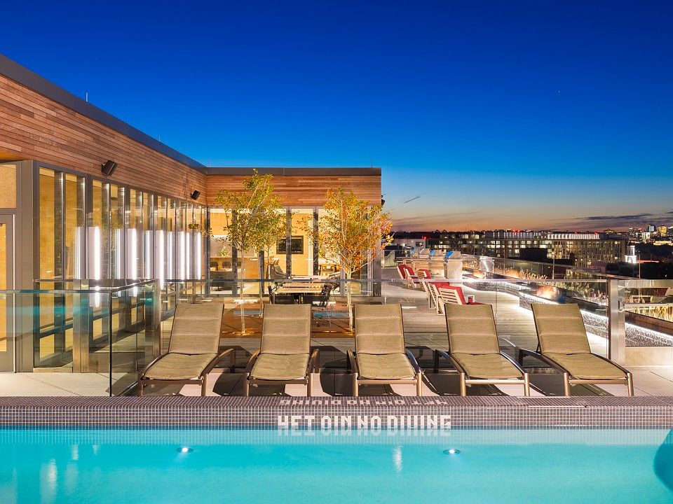 Lavish rooftop pool with stunning views