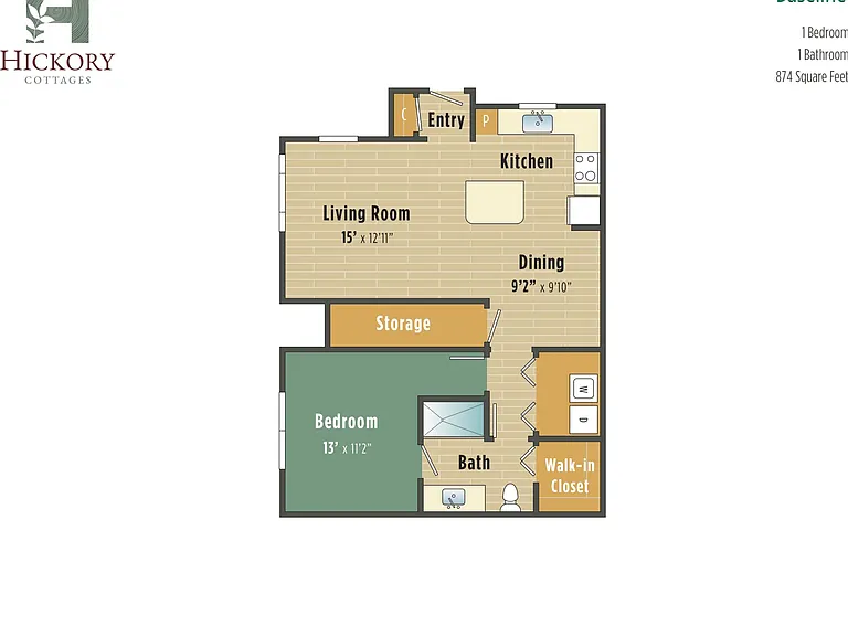 Hickory Cottages Apartment Homes — Photo 50